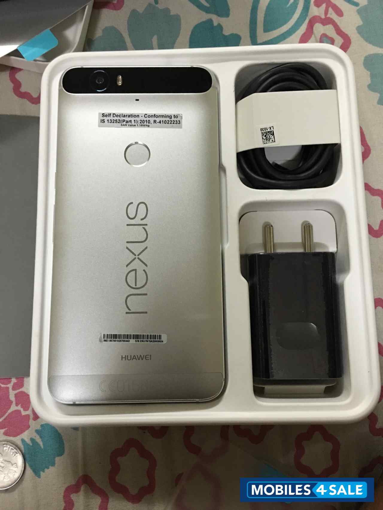 Silver Google Nexus 6P
