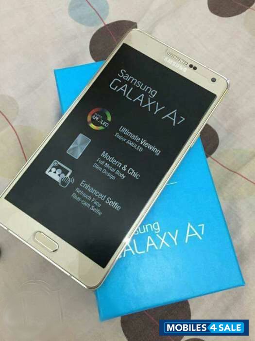 Gold Samsung 4G LTE Smartphone