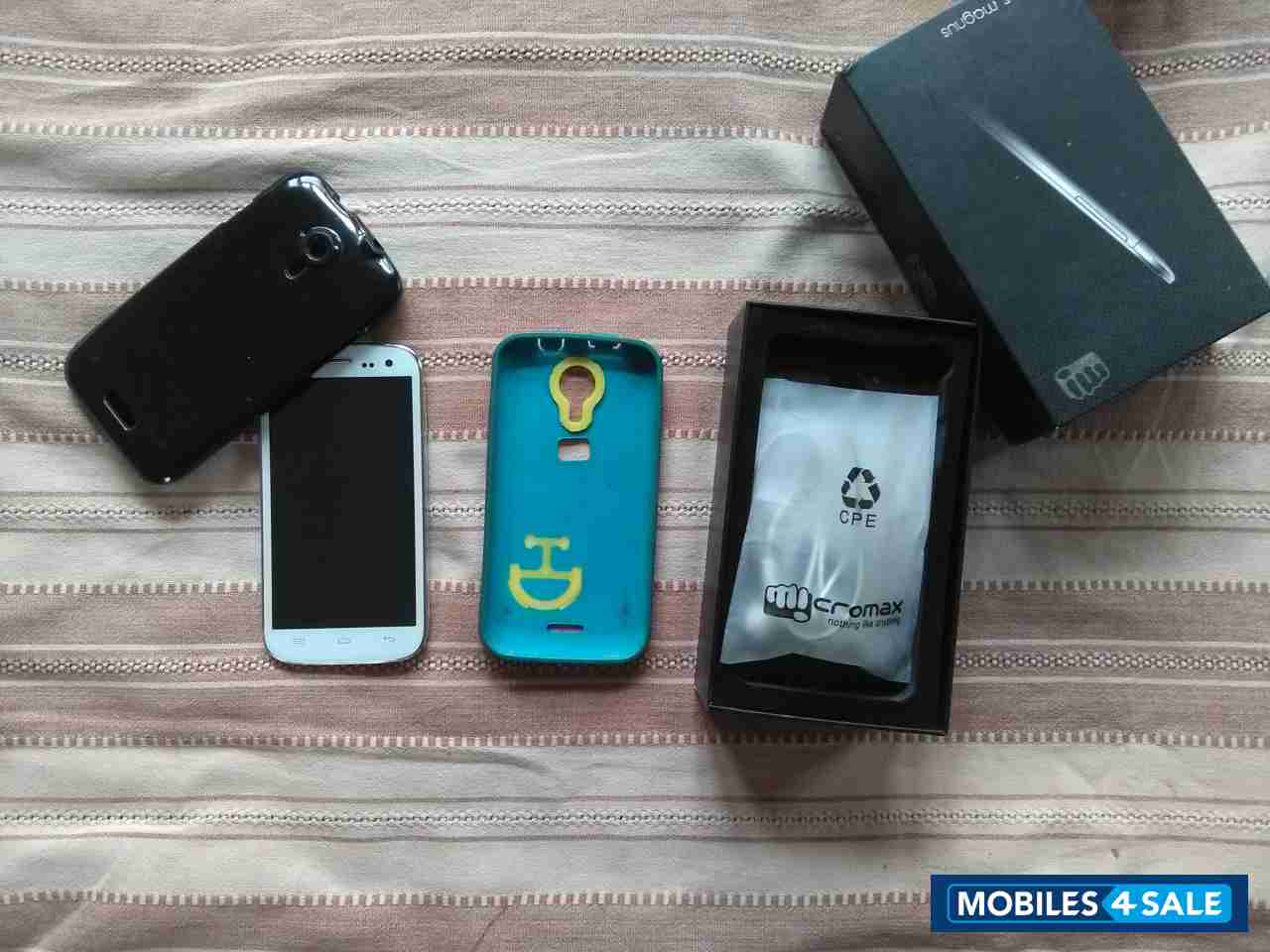 Silver Micromax Canvas Magnus A117