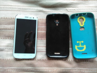 Silver Micromax Canvas Magnus A117