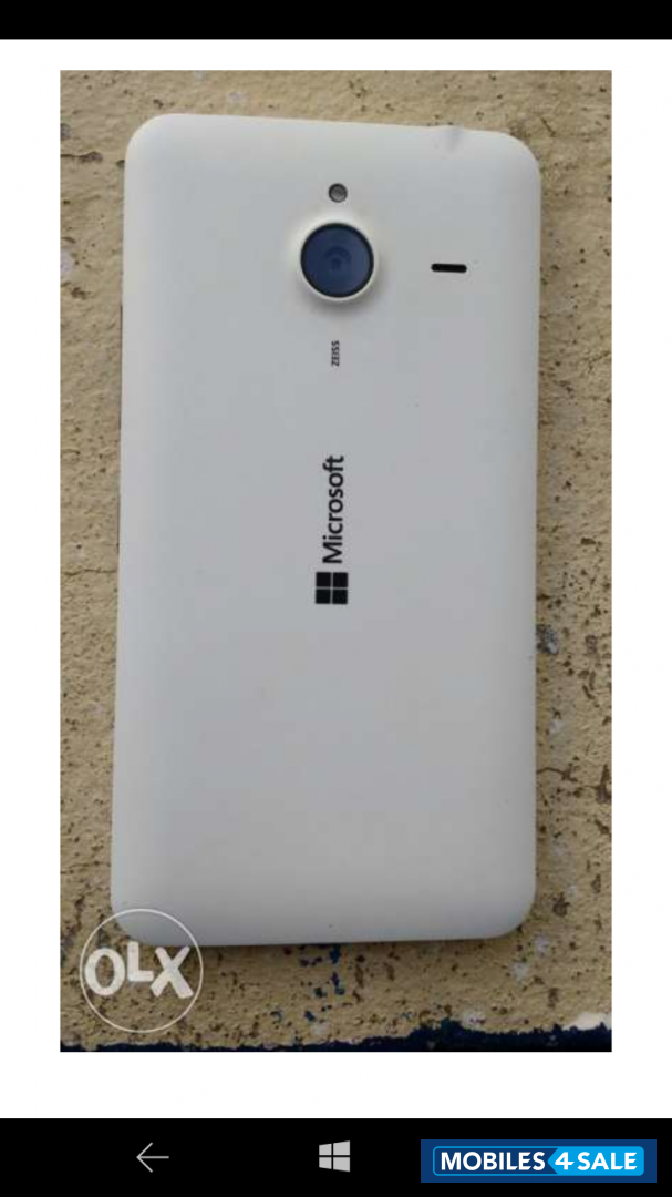 White Microsoft Lumia 640 XL Dual SIM