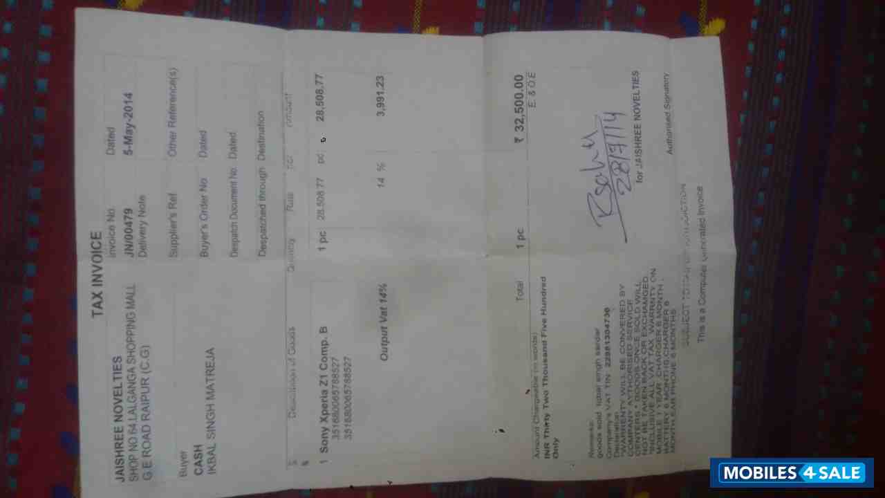 Black Sony Xperia Z1 Compact Black Sony Xperia Z1 Compact