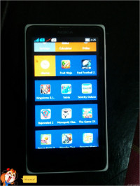 White And Black Nokia X Plus Dual SIM