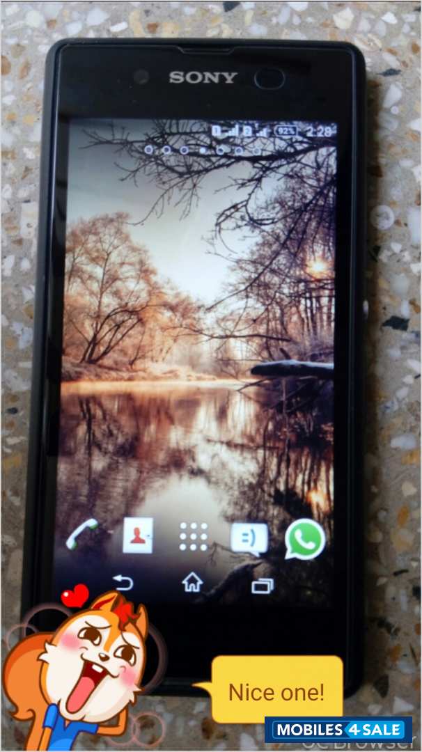 Black Sony Xperia E3 Dual