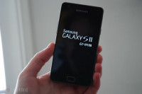 Black Samsung Galaxy S2