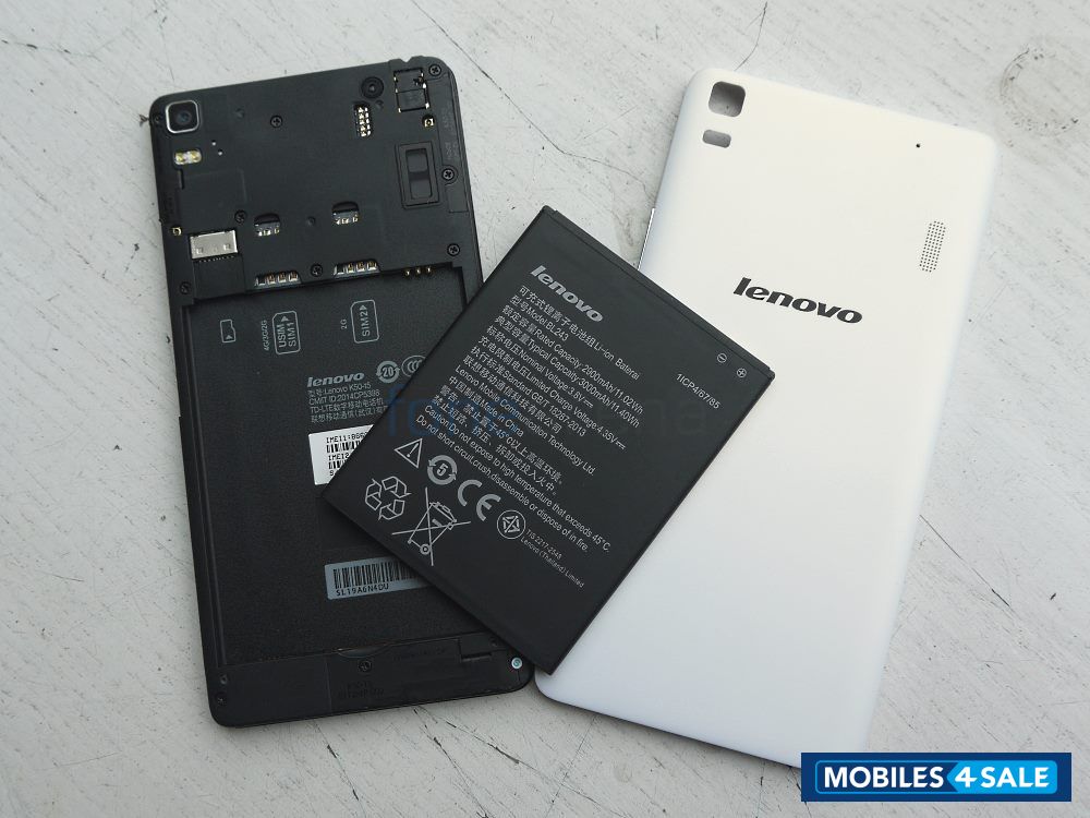 White Lenovo K3 Note