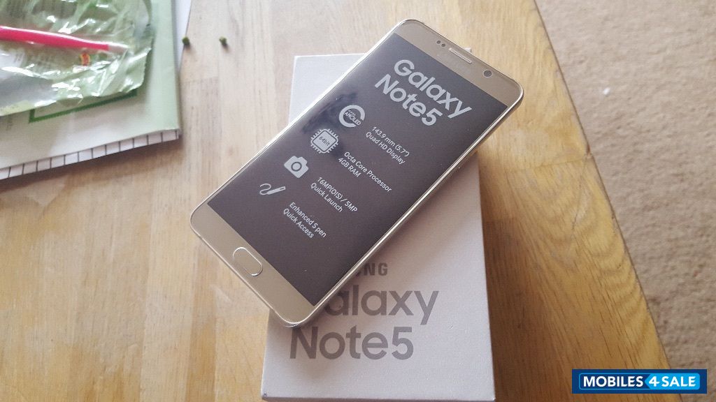 Gold Samsung 4G LTE Smartphone