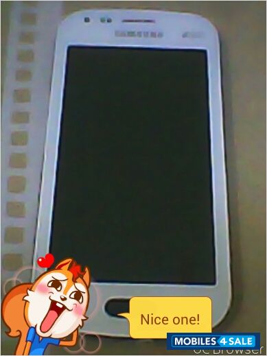 Back-black Front-white Samsung Galaxy