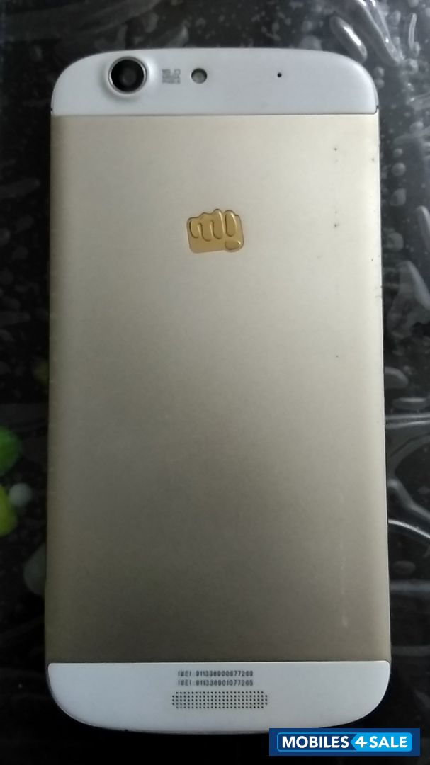 White Micromax Canvas Gold A300 White Micromax Canvas Gold A300