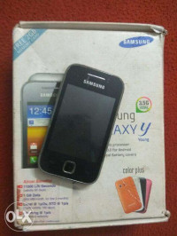 Grey, Black, White, Orange, Pi Samsung Galaxy Y Color Plus S5360