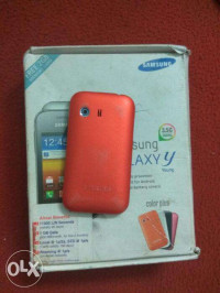 Grey, Black, White, Orange, Pi Samsung Galaxy Y Color Plus S5360