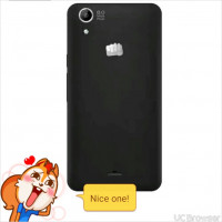 Black Micromax Canvas selfie q345