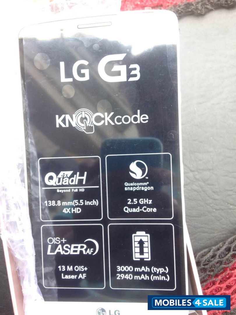 White LG G3