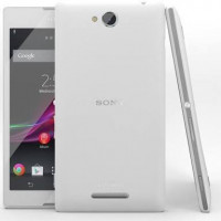 White Sony Xperia C