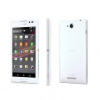 White Sony Xperia C