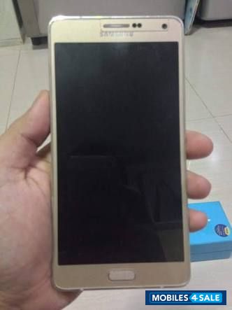 Golden Samsung 4G LTE Smartphone