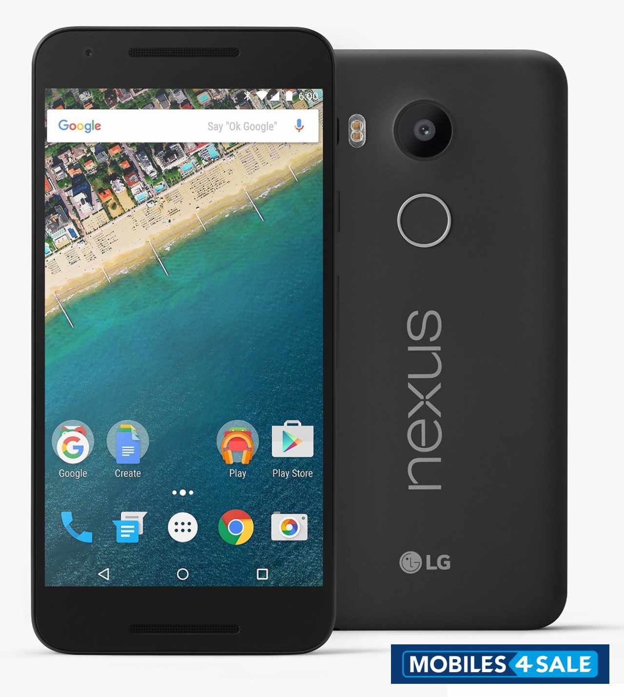 Black LG Nexus Nexus 5 X