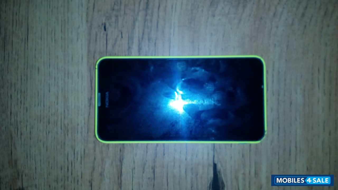 Yellow Nokia Lumia 630