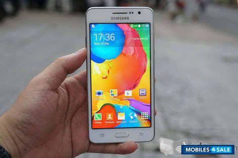 White Samsung Galaxy Grand Prime