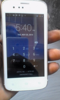 White Gionee Pioneer P2