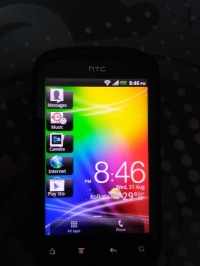 Black HTC Explorer