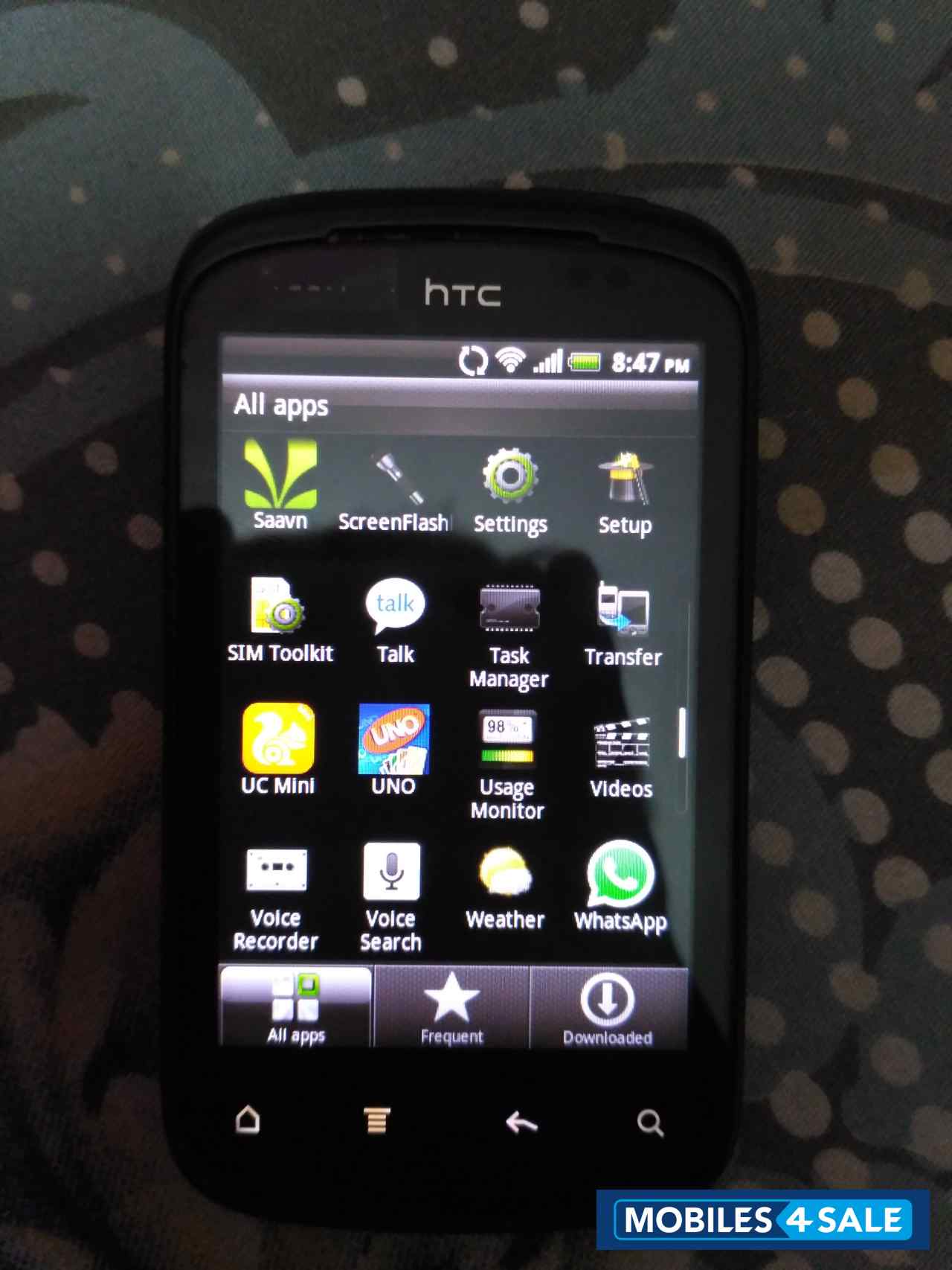 Black HTC Explorer