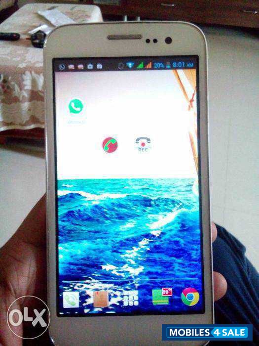White Micromax Canvas 2.2 A114