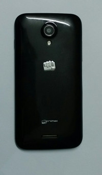 Black Micromax Canvas 2.2 A114