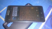 Black Lenovo P780