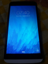 White Micromax Canvas L A108