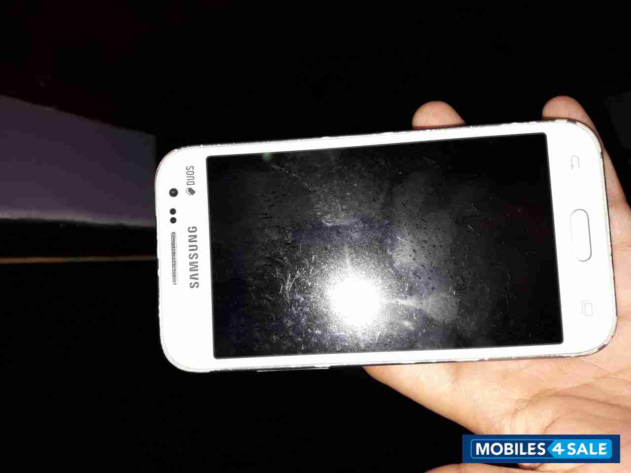 White Samsung Galaxy Core Prime