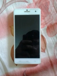White And Golden Micromax Canvas Knight