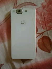 White And Golden Micromax Canvas Knight