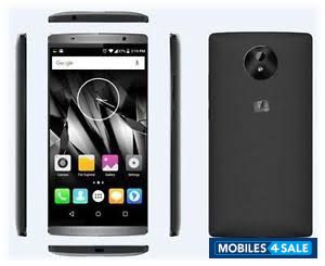 Black Micromax  Micromax Canvas mega 2