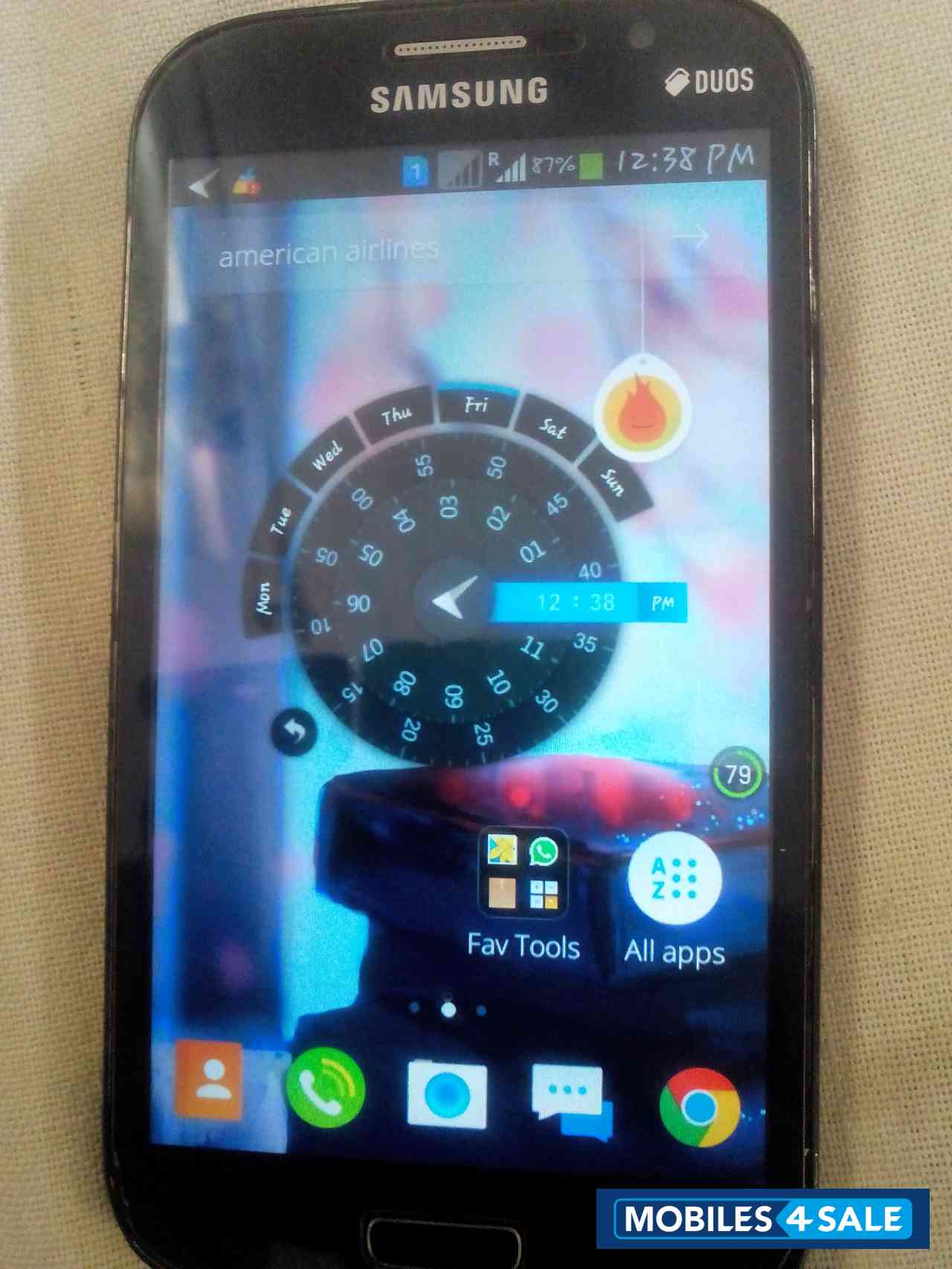 Black Samsung Galaxy Grand Neo