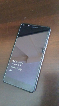 Matte Black Microsoft Lumia 640
