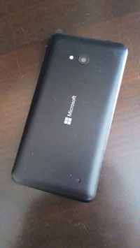 Matte Black Microsoft Lumia 640