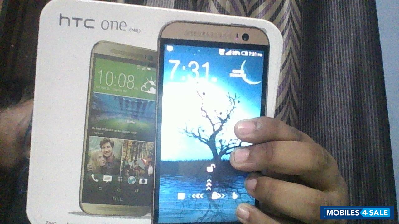 Amber Gold HTC One M8