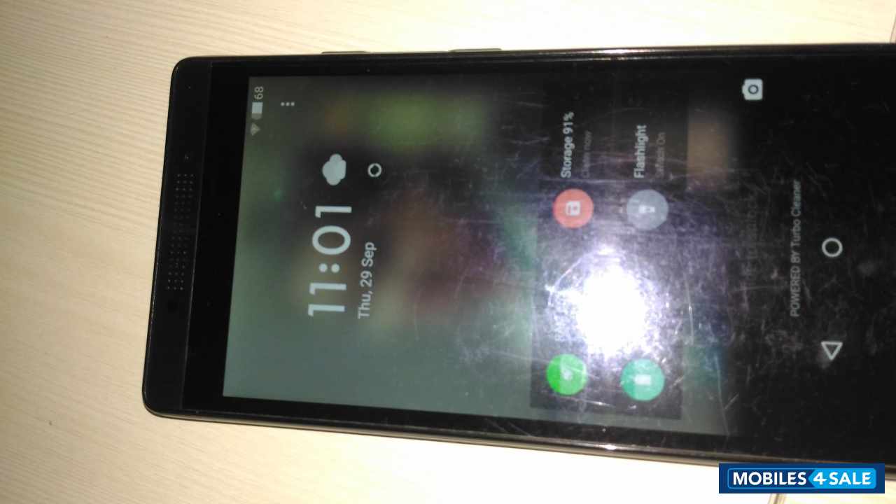 Black Micromax Canvas Fire 4G
