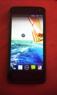 Black Micromax Canvas MAd A94