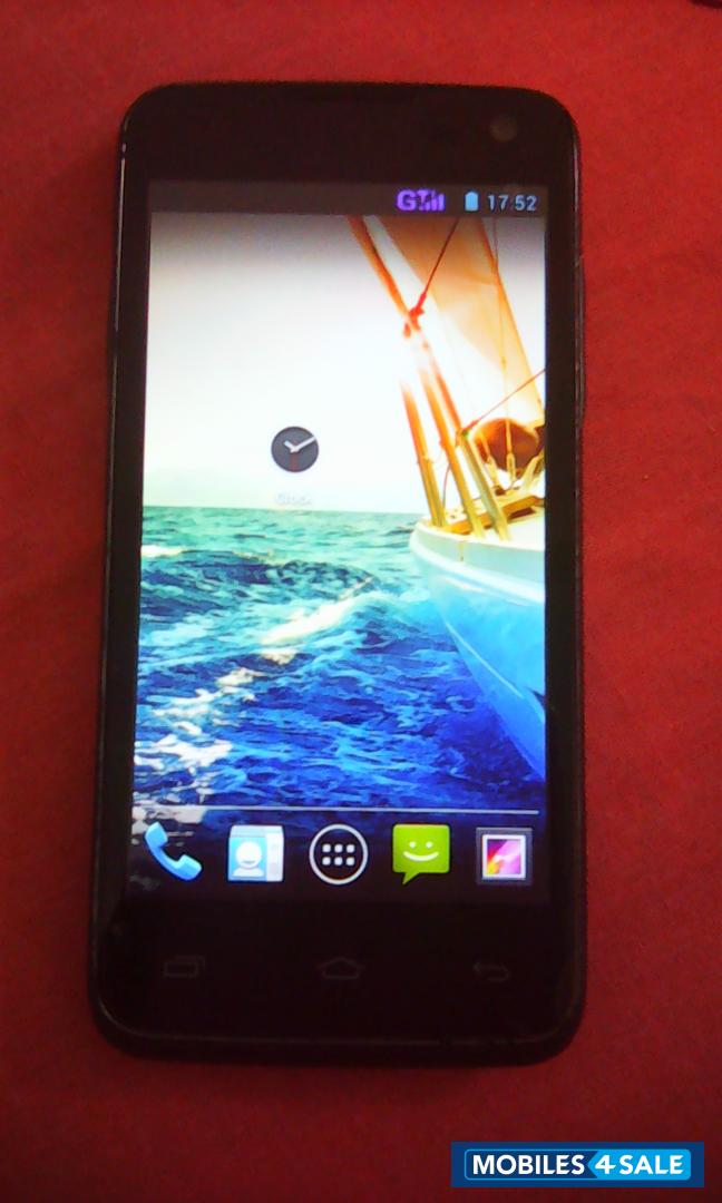 Black Micromax Canvas MAd A94