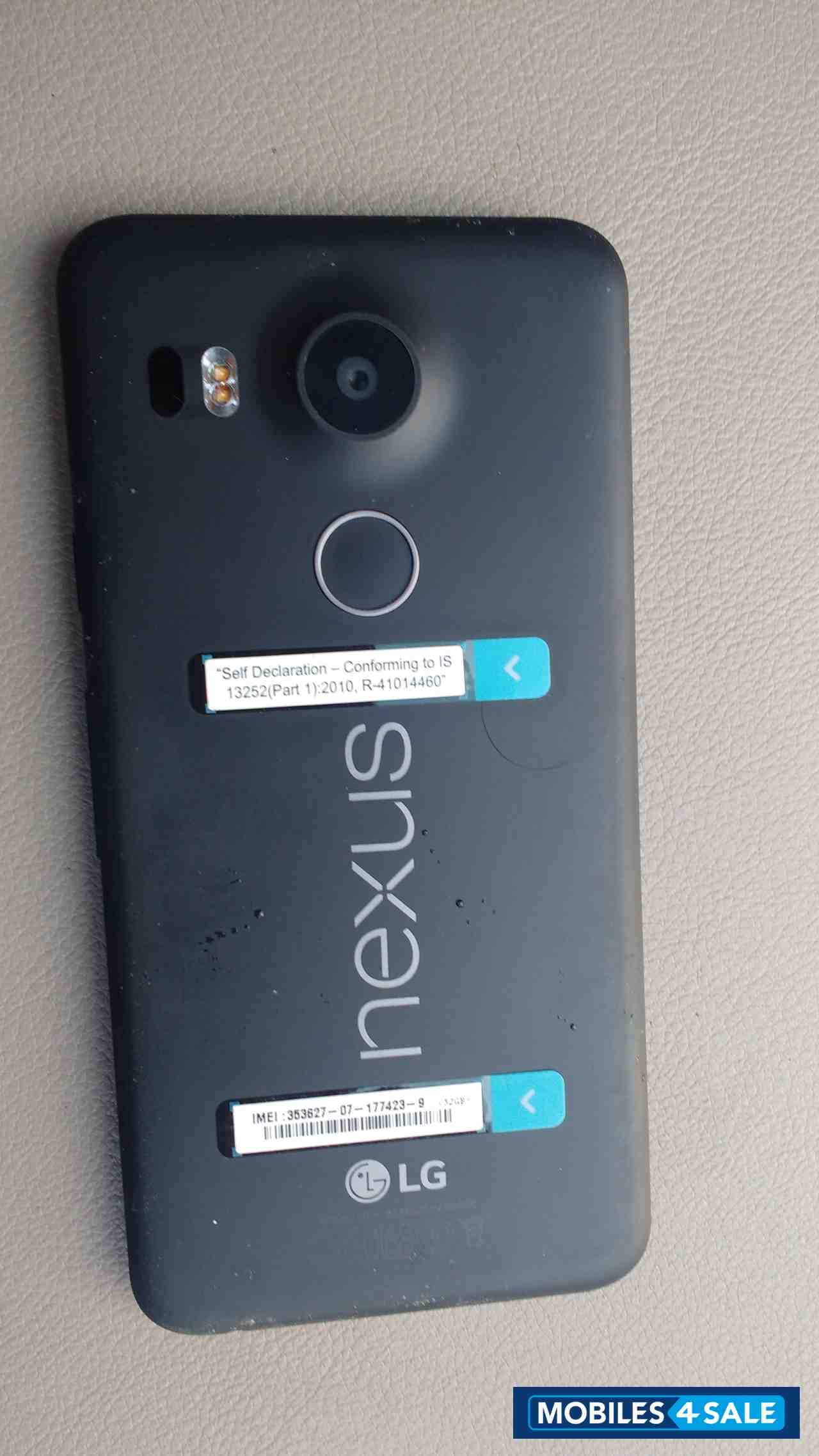 Black Google Nexus 5X