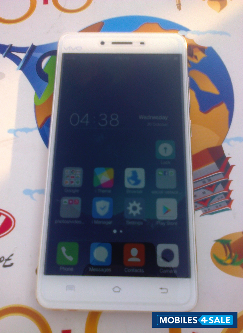 White And Gold Vivo V3 Max