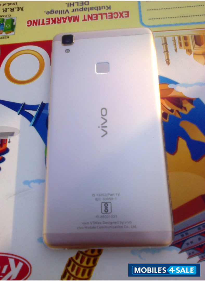 White And Gold Vivo V3 Max