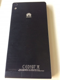 Black Huawei Ascend P6