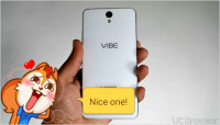 White Lenovo Vibe S1