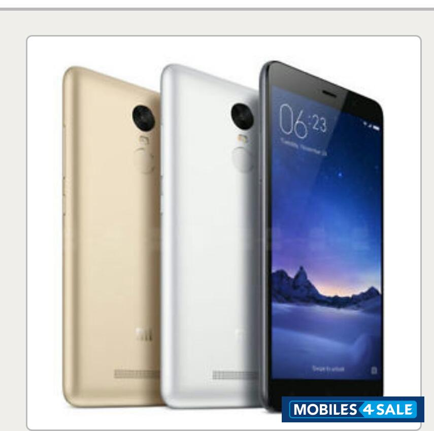 Black Xiaomi Redmi Note 3