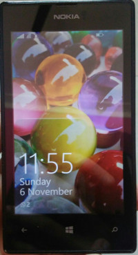 Black Nokia Lumia 520