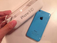Blue Apple iPhone 5C