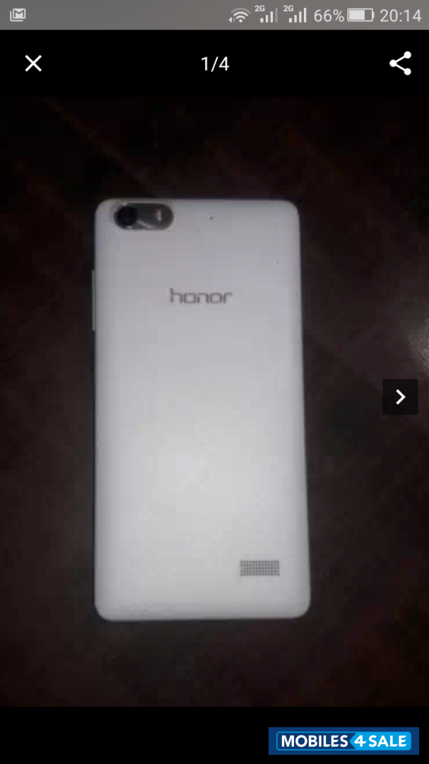 White Huawei Honor 4C